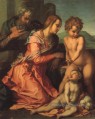 Sainte Famille renaissance maniérisme Andrea del Sarto